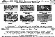  Kalpataru\'s Hospitality & Facility Management Services Pvt Ltd