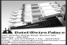  Hotel Metro Palace Pvt Ltd