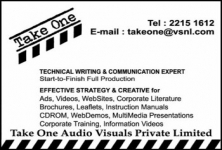 Take One Audio Visual Pvt Ltd