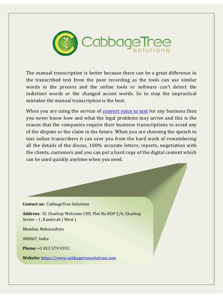 Cabbagetree Solutions