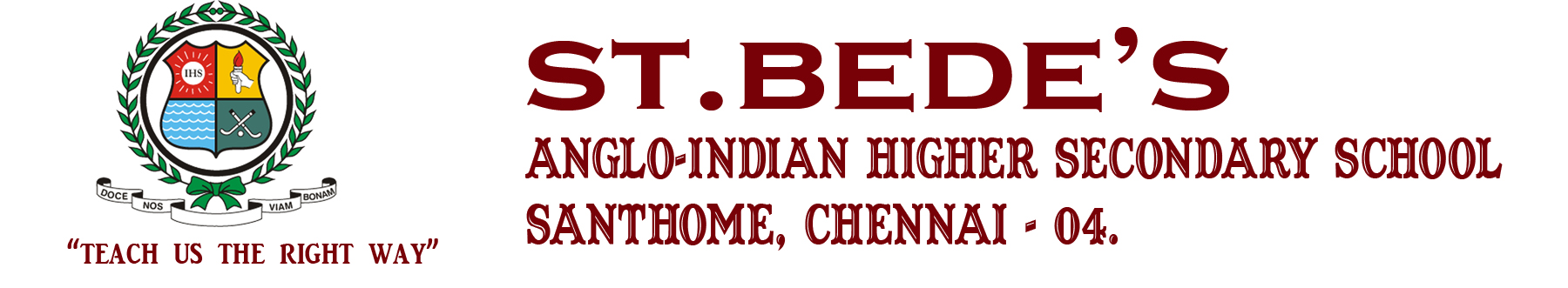 ST. BEDE S ANGLO INDIAN HIGHER SECONDARY SCHOOL