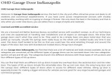 Ohd Garage Doors Indianapolis