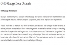 Ohd Garage Doors Orlando